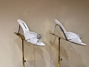 Kitlife Aquazzura 85mm Mystery Sandals White - 1