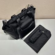 Kitlife Prada Classic Diaper Bag Black 1BG102 35x30x17cm - 5