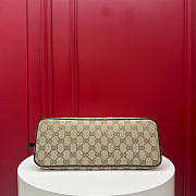 Kitlife Gucci Madison Medium Shoulder Bag Sand & Dark Brown GG Canvas 874744 31x13x11.5cm - 2