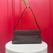 Kitlife Gucci Madison Medium Shoulder Bag Dark Brown GG Canvas 874744 31x13x11.5cm  - 4