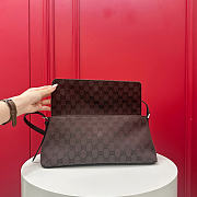 Kitlife Gucci Madison Medium Shoulder Bag Dark Brown GG Canvas 874744 31x13x11.5cm  - 3
