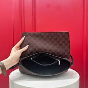 Kitlife Gucci Madison Medium Shoulder Bag Dark Brown GG Canvas 874744 31x13x11.5cm  - 2