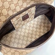 Kitlife Gucci Madison Medium Shoulder Bag Sand & Dark Brown GG Coated 874744 31x13x11.5cm  - 5