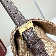 Kitlife Gucci Madison Medium Shoulder Bag Sand & Dark Brown GG Coated 874744 31x13x11.5cm  - 3