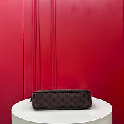 Kitlife Gucci Lady Lunetta Small Shoulder Bag Dark Brown GG Canvas 874743 22x14x5.5cm - 6