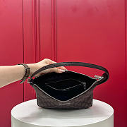 Kitlife Gucci Lady Lunetta Small Shoulder Bag Dark Brown GG Canvas 874743 22x14x5.5cm - 2