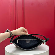 Kitlife Gucci Lady Lunetta Small Shoulder Bag Dark Brown GG Canvas 874743 22x14x5.5cm - 3