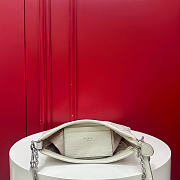 Kitlife Gucci Gossip Small Shoulder Bag White GG Canvas 875847 21x11.5x3cm  - 5