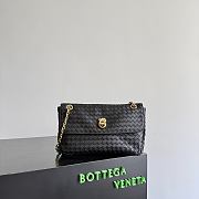 Kitlife Bottega Veneta Madison Bag Black 876648 27x16x6cm - 1