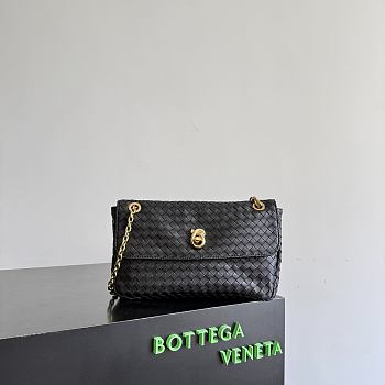 Kitlife Bottega Veneta Madison Bag Black 876648 27x16x6cm