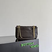 Kitlife Bottega Veneta Madison Bag Dark Brown 876648 27x16x6cm - 6