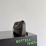 Kitlife Bottega Veneta Madison Bag Dark Brown 876648 27x16x6cm - 4