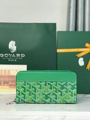 Kitlife Goyard Matignon Wallet Green 20x11x2.3m - 1