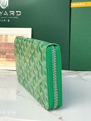 Kitlife Goyard Matignon Wallet Green 20x11x2.3m - 6