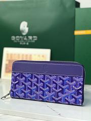 Kitlife Goyard Matignon Wallet Blue 20x11x2.3m  - 4