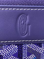 Kitlife Goyard Matignon Wallet Blue 20x11x2.3m  - 3