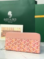 Kitlife Goyard Matignon Wallet Pink 20x11x2.3m  - 1