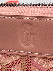 Kitlife Goyard Matignon Wallet Pink 20x11x2.3m  - 3