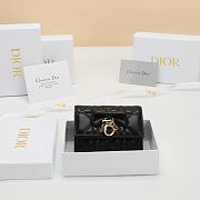 Kitlife Dior Glycine Wallet Black 11x7.5x3cm - 1