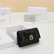 Kitlife Dior Glycine Wallet Black 11x7.5x3cm - 6