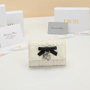 Kitlife Dior Glycine Wallet White & Black 11x7.5x3cm - 1
