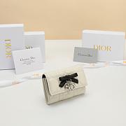 Kitlife Dior Glycine Wallet White & Black 11x7.5x3cm - 5