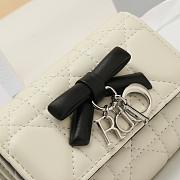 Kitlife Dior Glycine Wallet White & Black 11x7.5x3cm - 2