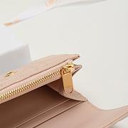 Kitlife Dior Glycine Wallet Pink 11x7.5x3cm  - 5