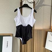 Kitlife Chanel Swimsuit Black & White - 2