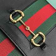 Kitife Gucci Paparazzo Medium Top Handle Bag Black Leather ‎875018 32x24x17cm  - 2