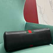 Kitife Gucci Paparazzo Large Top Handle Bag Black Leather ‎875019 37x29x13cm  - 6