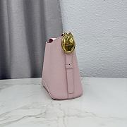 Kitlife Dior Small Dior Médaillon Bucket Bag Pink Calfskin M1531 19.5x18.5x11.5cm - 3