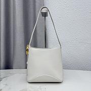 Kitlife Dior Small Dior Médaillon Bucket Bag White Calfskin M1531 19.5x18.5x11.5cm - 2