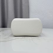 Kitlife Dior Small Dior Médaillon Bucket Bag White Calfskin M1531 19.5x18.5x11.5cm - 3