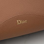 Kitlife Dior Small Dior Médaillon Bucket Bag Brown Calfskin M1531 19.5x18.5x11.5cm  - 5