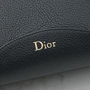 Kitlife Dior Small Dior Médaillon Bucket Bag Black Calfskin M1531 19.5x18.5x11.5cm  - 3