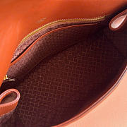 Kitife Gucci Paparazzo Large Top Handle Bag Brown Leather ‎875019 37x29x13cm - 3