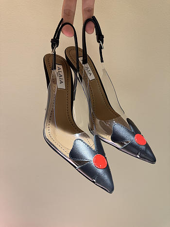 Kitlife Alaia Black Bloom Slingbacks 100cm 