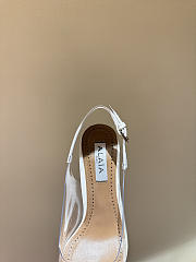 Kitlife Alaia White Bloom Slingbacks 100cm - 6