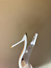 Kitlife Alaia White Bloom Slingbacks 100cm - 5