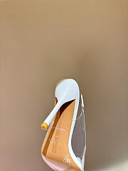 Kitlife Alaia White Bloom Slingbacks 100cm - 3
