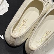 Kitlife Chanel Vintage Kangpeng Ballet Shoes White & Black - 5