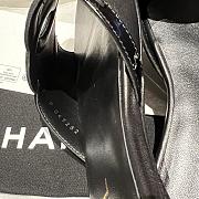 Kitlife Chanel Vintage Cambon Flat Sandals Black - 3