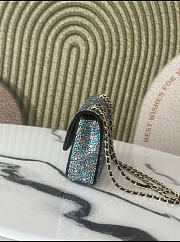Kitlife Chanel 26C Green Multicolored Rhinestones 20cm - 3