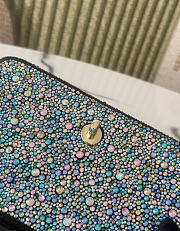 Kitlife Chanel 26C Green Multicolored Rhinestones 20cm - 6