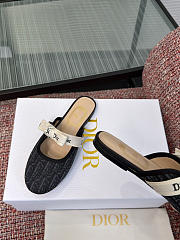 Kitlife Dior J'Adior Mules Black Oblique  - 5