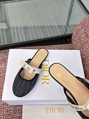 Kitlife Dior J'Adior Mules Black Oblique  - 4