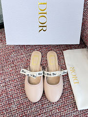 Kitlife Dior J'Adior Mules Light Pink Lambskin - 1