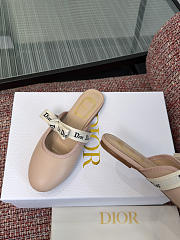 Kitlife Dior J'Adior Mules Light Pink Lambskin - 4