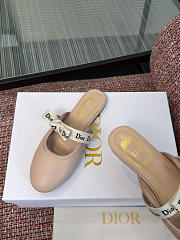 Kitlife Dior J'Adior Mules Light Pink Lambskin - 2